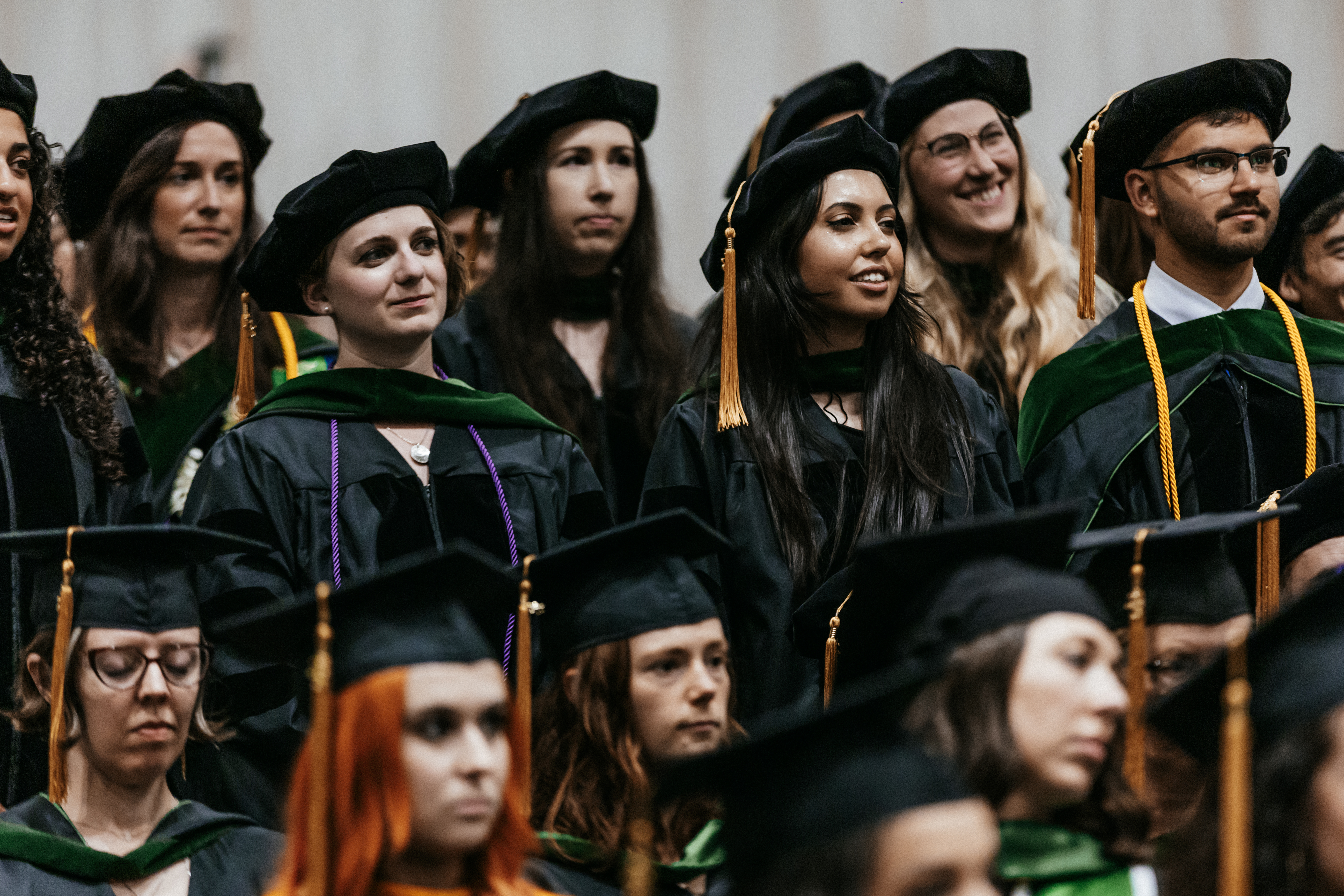 A group of NUNM Graduates celebrating